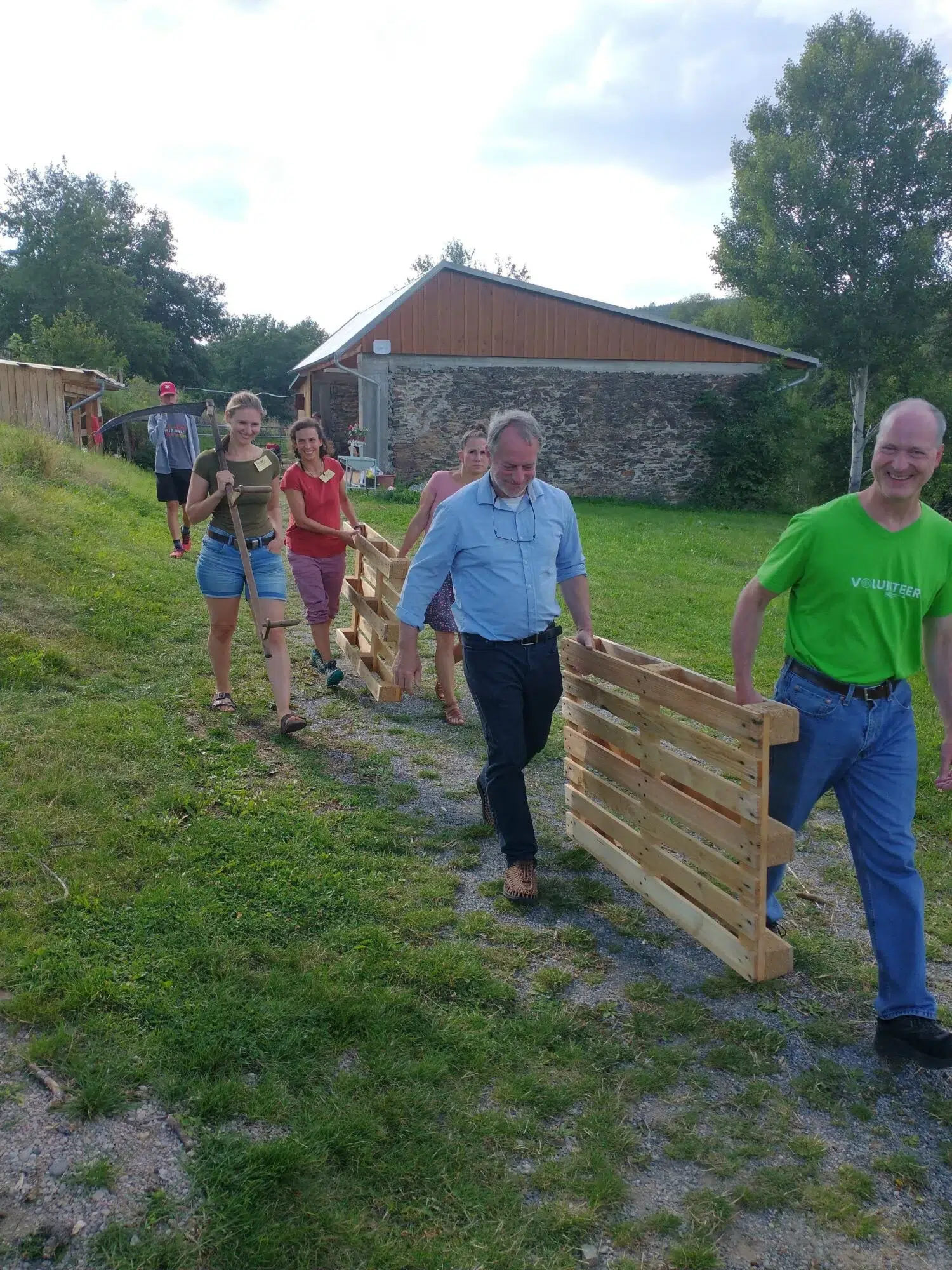 The prepared environment of a Montessori adolescent farm community